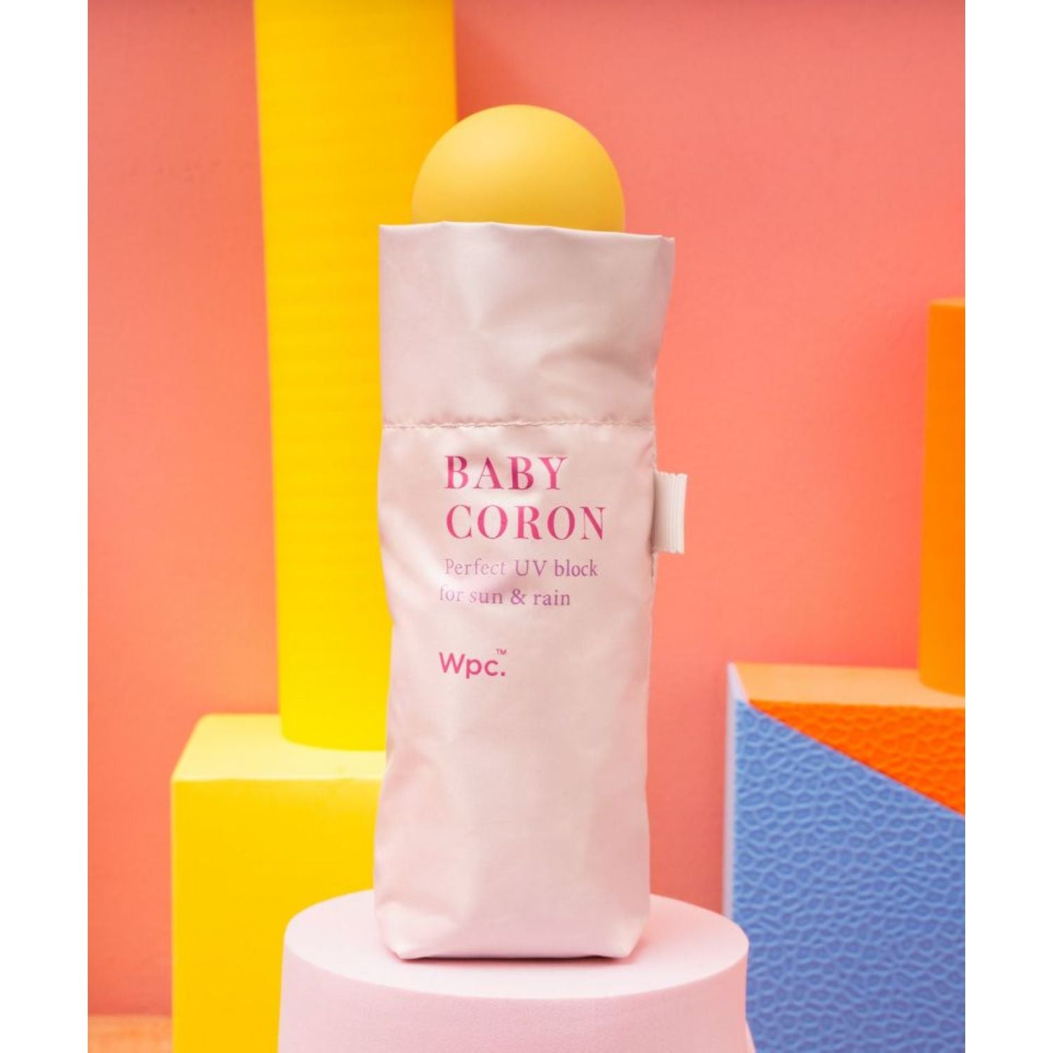 WPC Baby Coron UV Protection Umbrella 48cm (Pink)