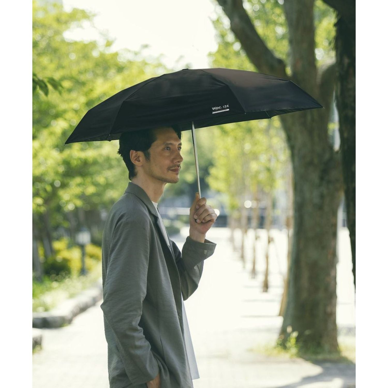 WPC IZA Compact (2025) UV Protection UPF 50+ Umbrella 53cm (Off White)
