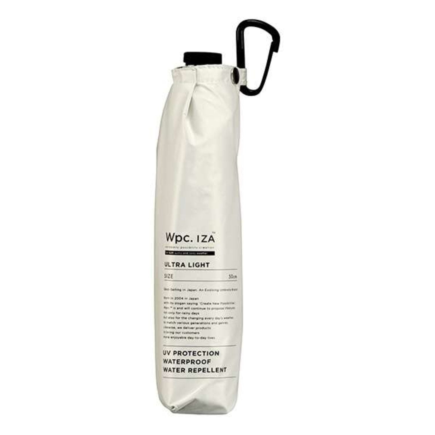 WPC IZA Ultra Light UV Protection Upf 50+ Umbrella 50cm (Off White)