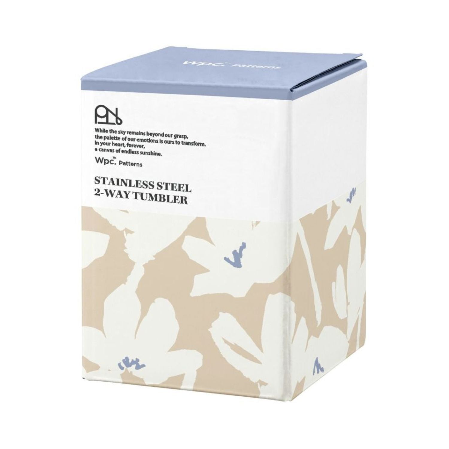 WPC Stainless Steel 2 Way Tumbler 430ml (Kukka Moka)