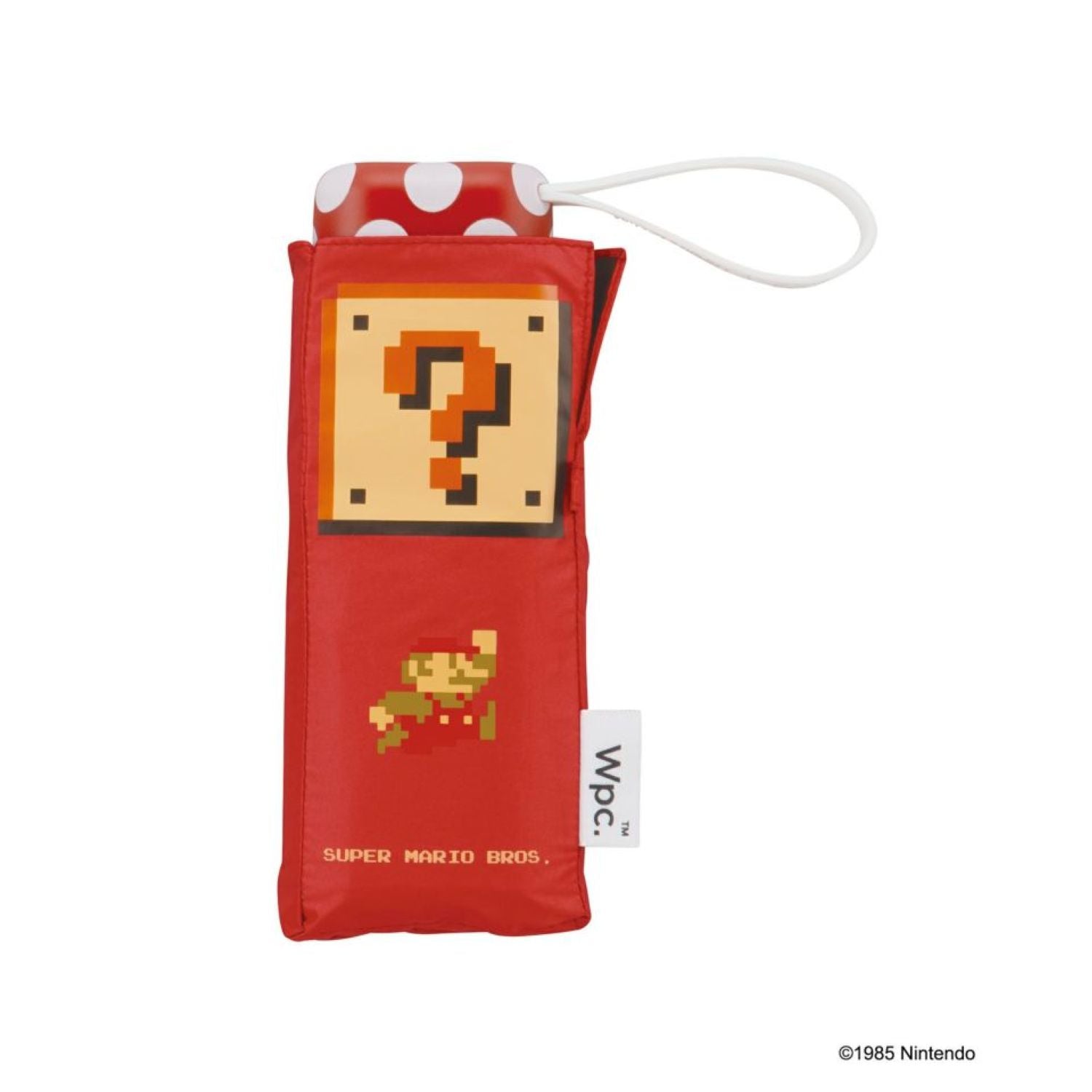 WPC X Super Mario Bros Mini UV Protection UPF 50+ Umbrella 47cm (Red Mario)